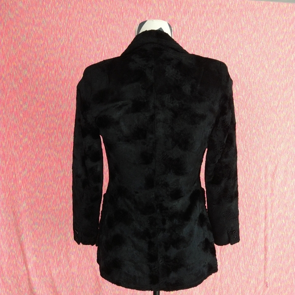 Crushed velvet Blazer - Picture 2 of 6